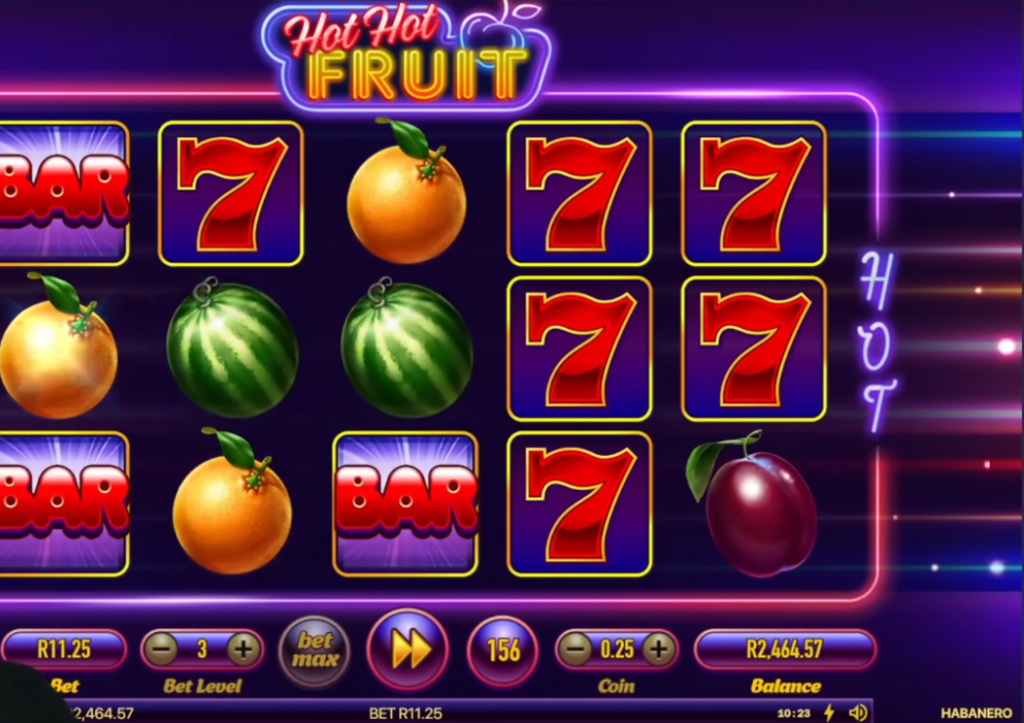 hot hot fruit hollywoodbets